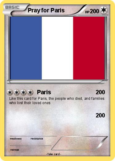 Pokemon Pray for Paris