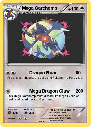 Pokemon Mega Garchomp