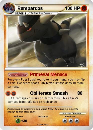 Pokemon Rampardos
