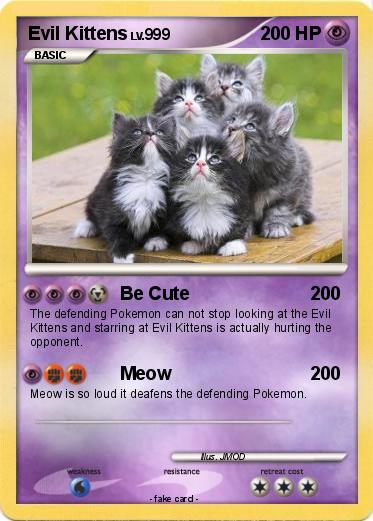 Pokemon Evil Kittens