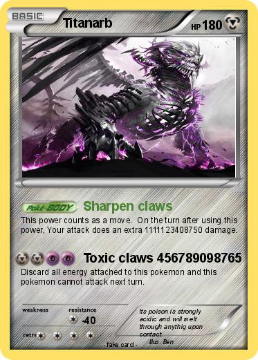 Pokemon Titanarb