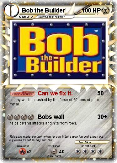 Pokemon Bob the Builder