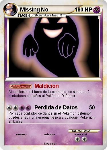 Pokemon Missing No