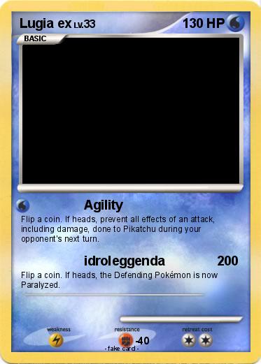 Pokemon Lugia ex