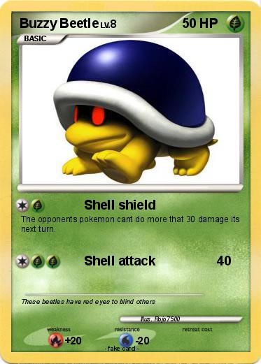 Pokemon Buzzy Beetle