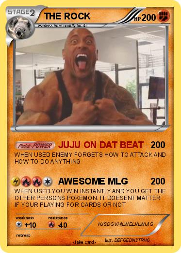Pokemon THE ROCK