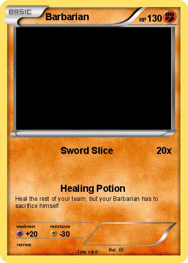 Pokemon Barbarian