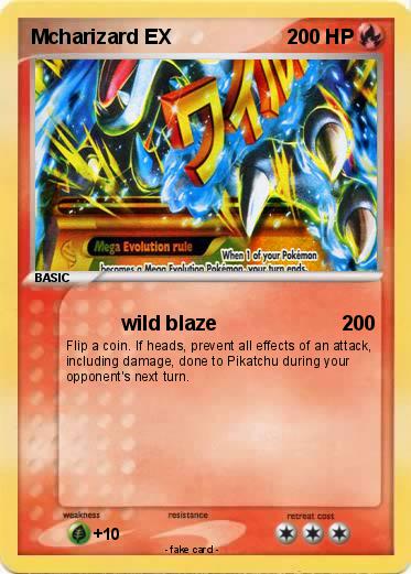 Pokemon Mcharizard EX