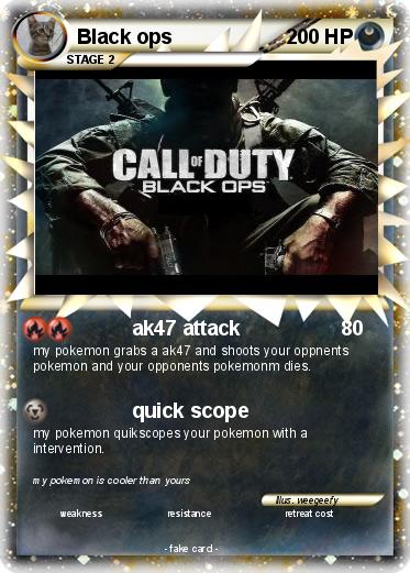 Pokemon Black ops