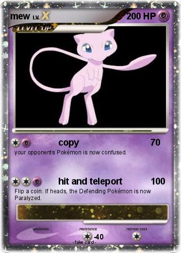 Pokemon mew