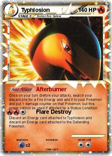 Pokemon Typhlosion
