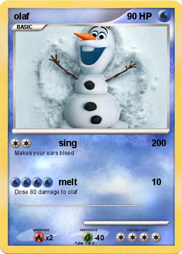 Pokemon olaf