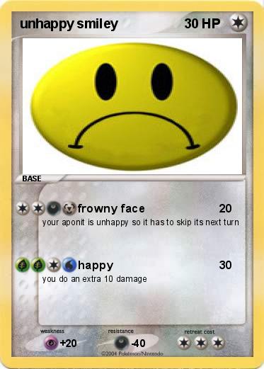 Pokemon unhappy smiley