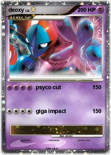 Pokemon deoxy