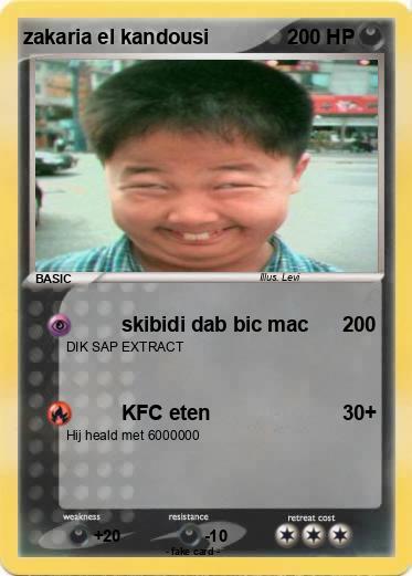 Pokemon zakaria el kandousi