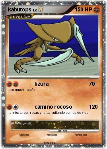 Pokemon kabutops