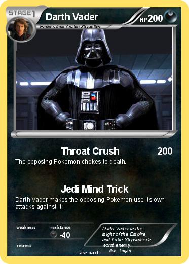Pokemon Darth Vader