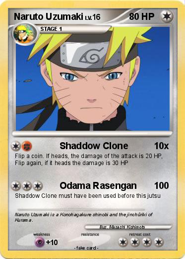 Pokemon Naruto Uzumaki