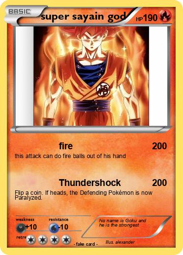 Pokemon super sayain god