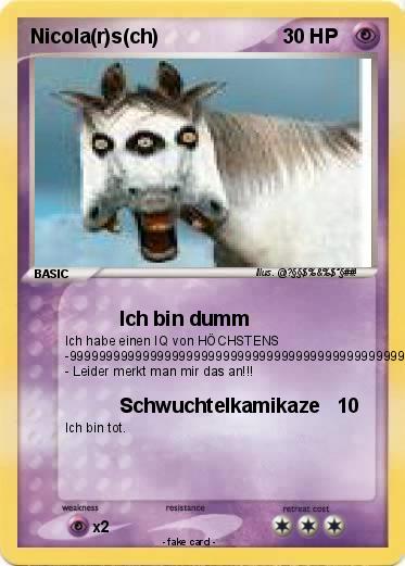 Pokemon Nicola(r)s(ch)