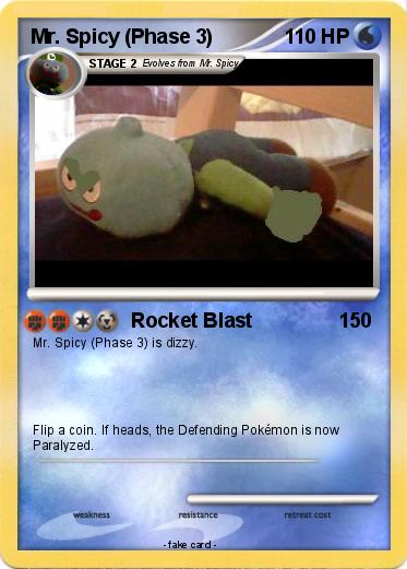 Pokemon Mr. Spicy (Phase 3)