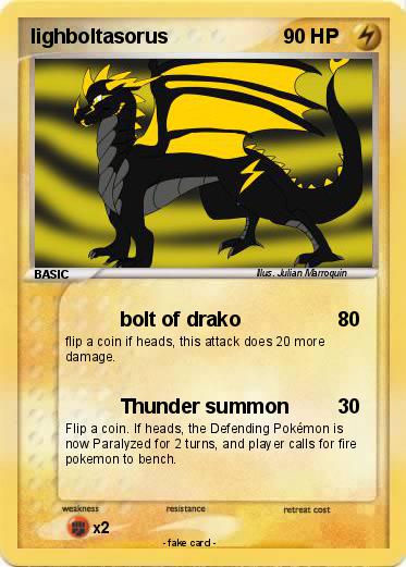 Pokemon lighboltasorus