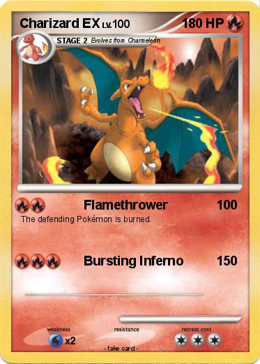 Pokemon Charizard EX