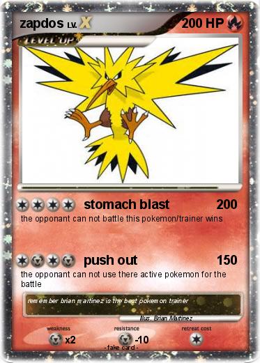 Pokemon zapdos