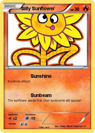 Pokemon Silly Sunflower