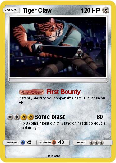Pokemon Tiger Claw