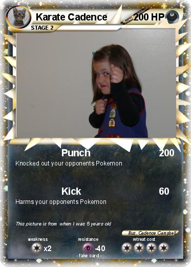 Pokemon Karate Cadence
