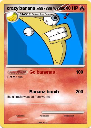 Pokemon crazy banana