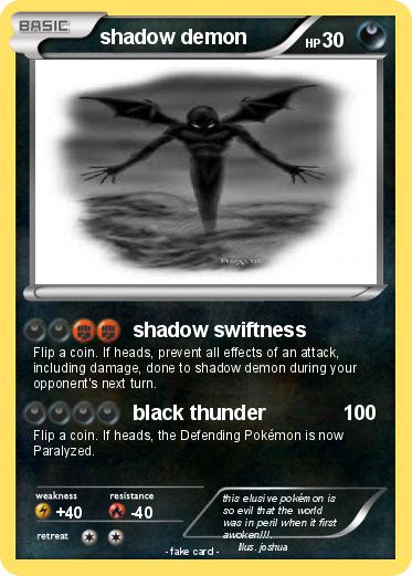 Pokemon shadow demon