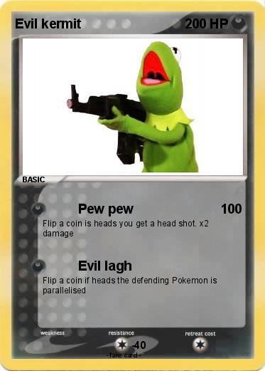 Pokemon Evil kermit