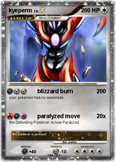Pokemon kyeperm