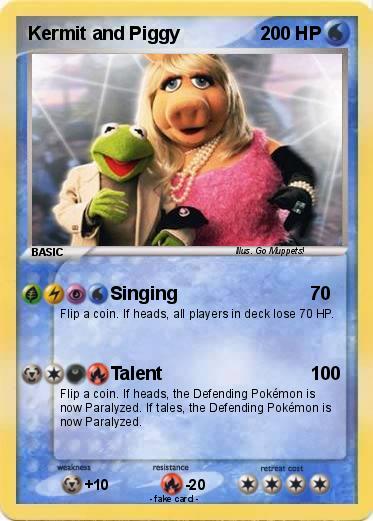 Pokemon Kermit and Piggy