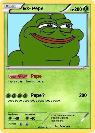 Pokemon EX- Pepe