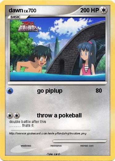 Pokemon dawn