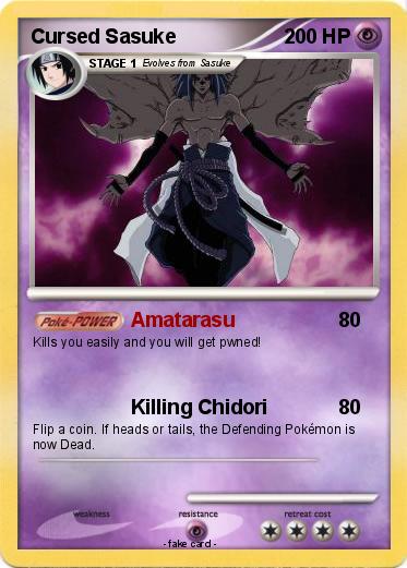 Pokemon Cursed Sasuke