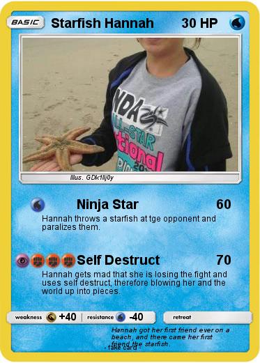 Pokemon Starfish Hannah