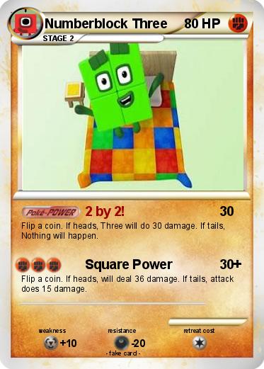 Pokemon Numberblock Three