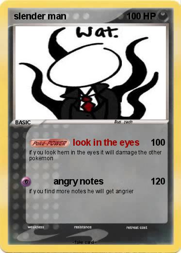 Pokemon slender man