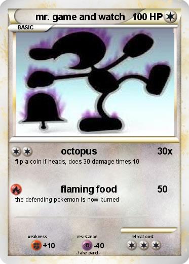 Pokemon mr. game and watch