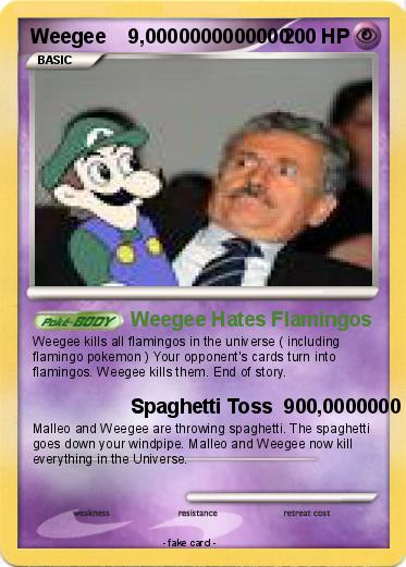 Pokemon Weegee    9,0000000000000