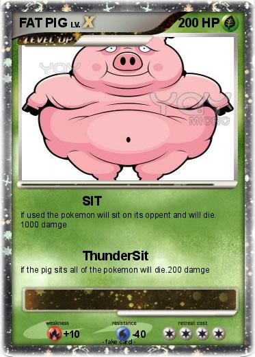Pokemon FAT PIG
