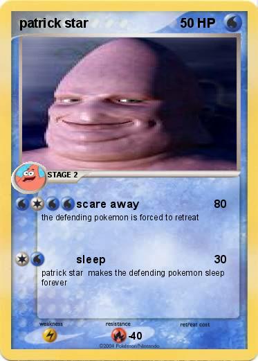 Pokemon patrick star