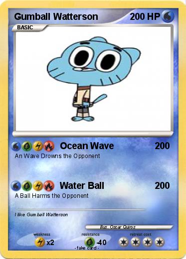 Pokemon Gumball Watterson