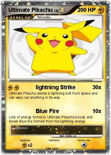 Pokemon Ultimate Pikachu