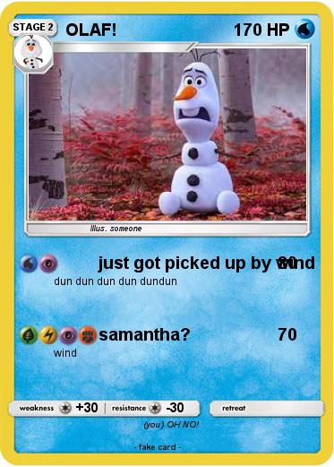 Pokemon OLAF!