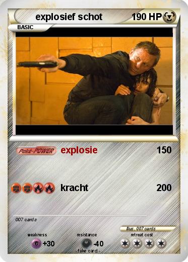 Pokemon explosief schot